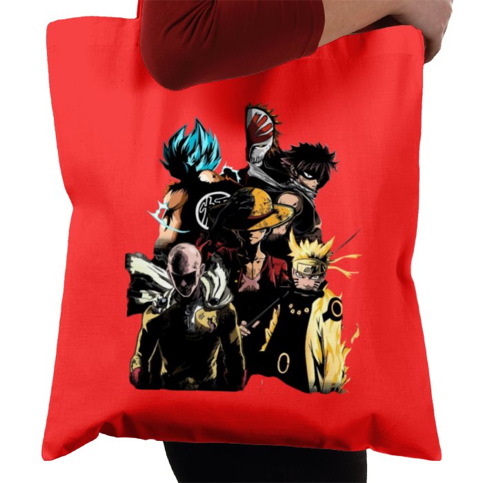 Anime - Heroes Crossover Tote Bag