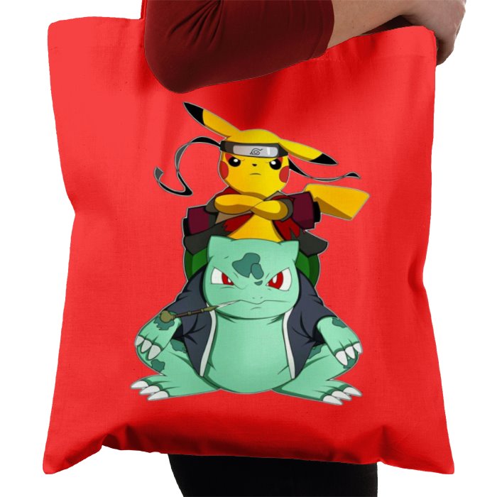 Pokémon & Naruto - Poke Ninjas Tote Bag