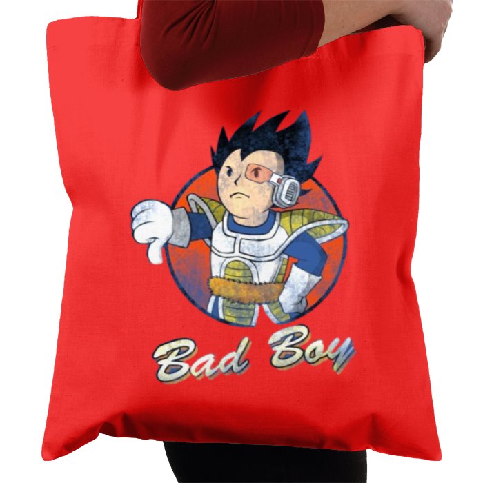 Fallout & Dragon Ball Z - Bad Boy Thumbs Down Tote Bag