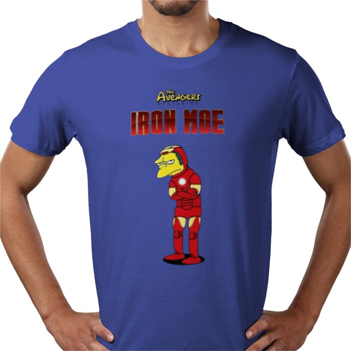 The Simpsons & Iron Man - Iron Moe T-shirt