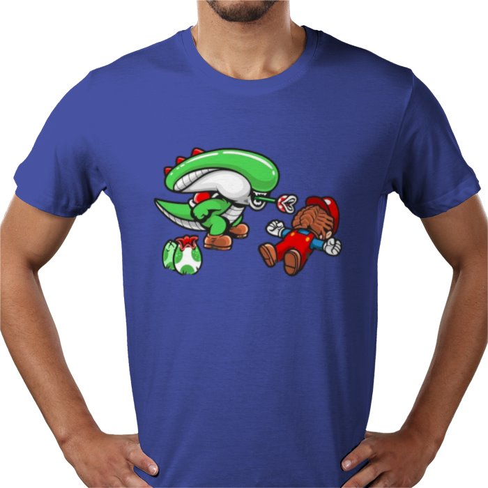 Super Mario Bro's & Alien - Xenomorph Bro's T-shirt