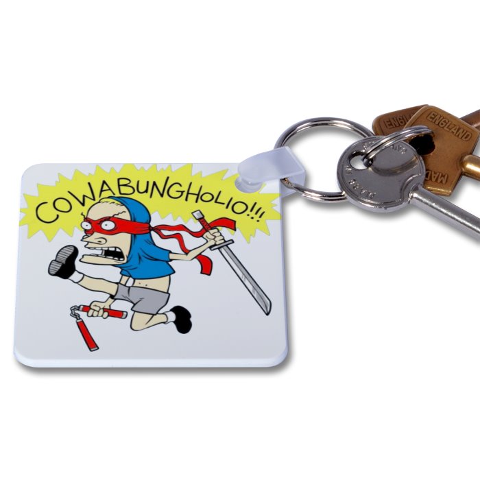 Beavis & Butt Head x Teenage Mutant Ninja Turtles - CowaBungHolio Keyring