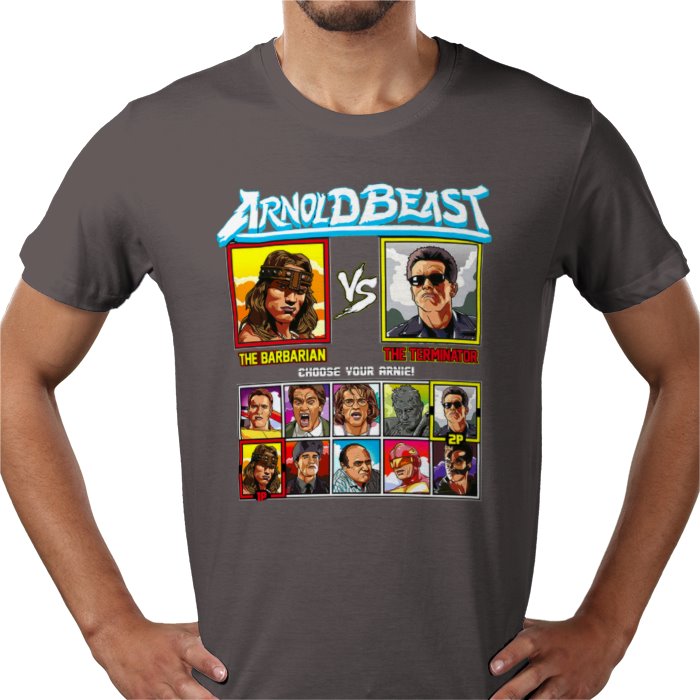 Arnold Schwarzenegger - Conan VS Terminator T-shirt