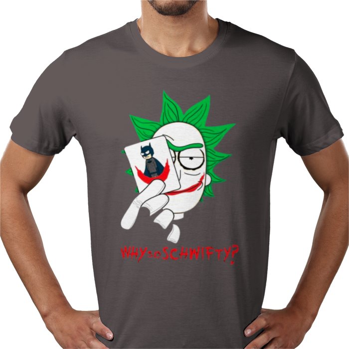Rick & Morty x Batman - Why So Schwifty T-shirt