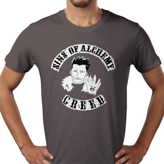 Fullmetal Alchemist Sins of Alchemy T-Shirt | FMA Homunculi Anime Tee