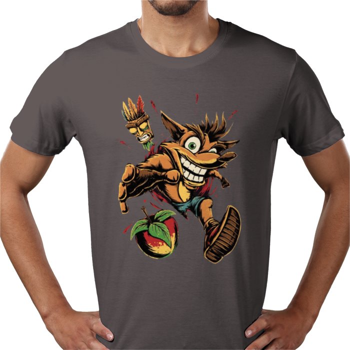 Crash Bandicoot T-Shirt | PlayStation Retro Gaming Graphic Tee