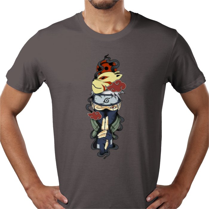 Naruto Kakashi Theme T-Shirt | Copy Ninja Anime Tee