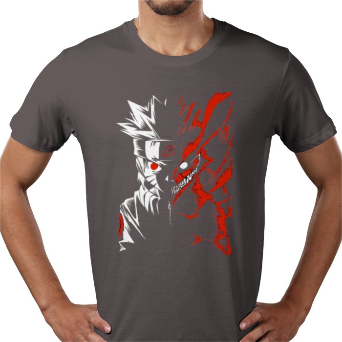 Naruto Nine-Tails T-Shirt | Kurama Fox Spirit Anime Tee