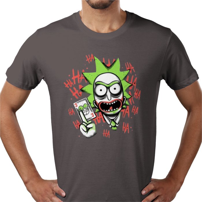 Rick & Morty x Batman - Laughing Rick T-shirt