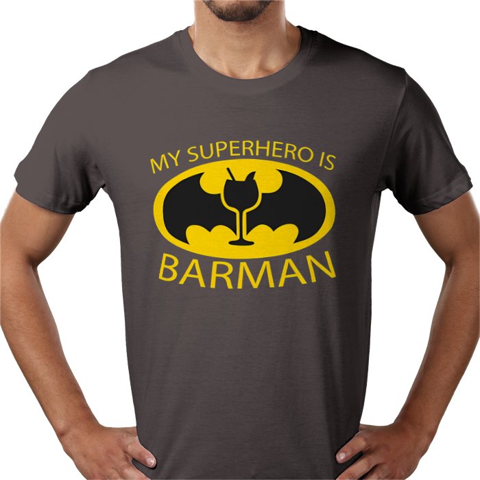 My Superhero Is Barman T-shirt