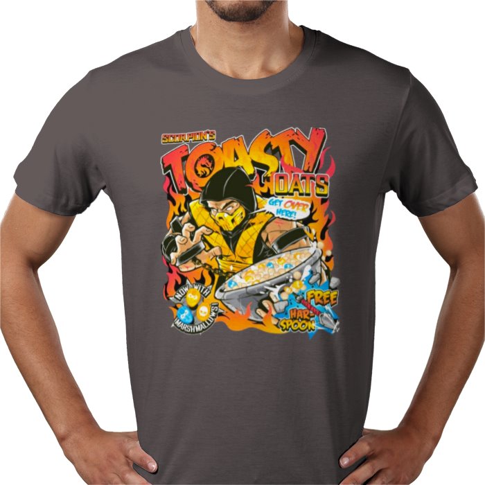 Mortal Kombat - Scorpion Toasty Oats T-shirt