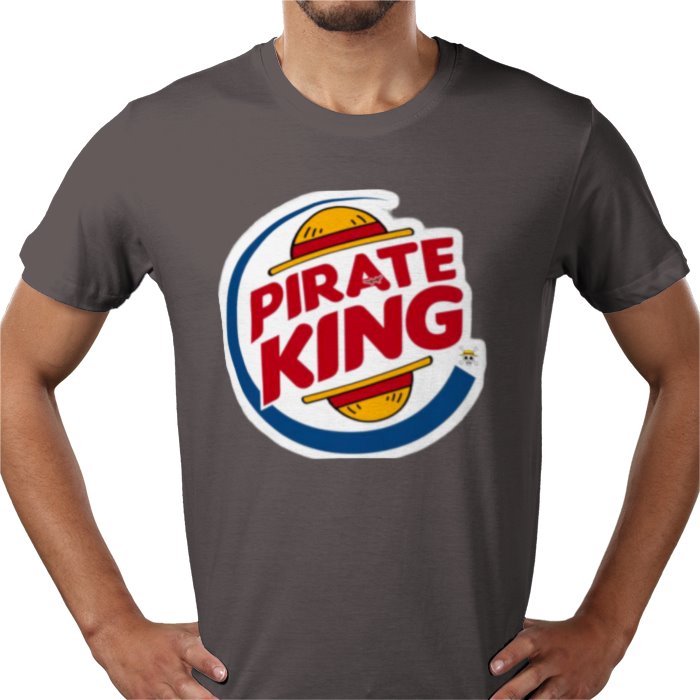 One Piece & Burger King - Pirate King T-shirt