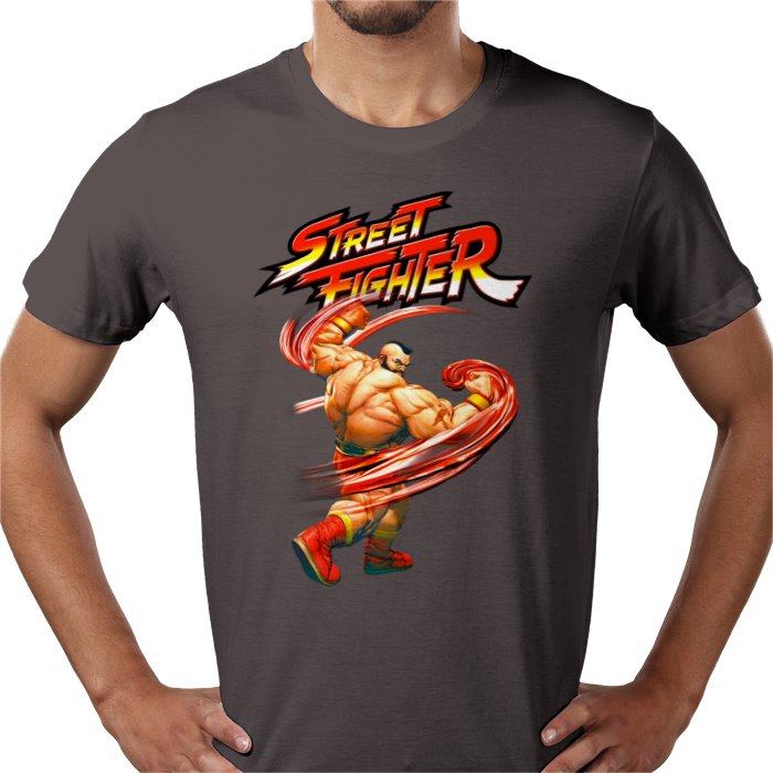 Street Fighter — Zangief Theme T-Shirt