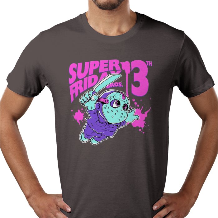 Friday 13th x Super Mario Bros - Super Friday 13th T Shirt