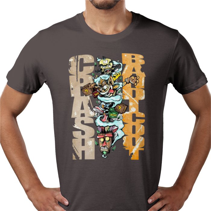 Crash Bandicoot Theme T-Shirt