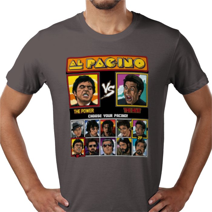 Al Pacino & Pac Man & Street Fighter - Al Pac-ino Fighter T-shirt