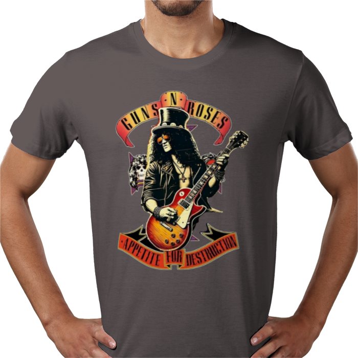 Guns And Roses Theme 2 T-Shirt