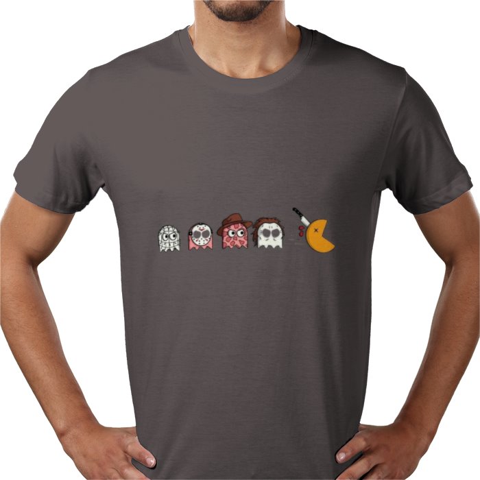 Pacman & Horror Movies - Horror Mashup T-shirt