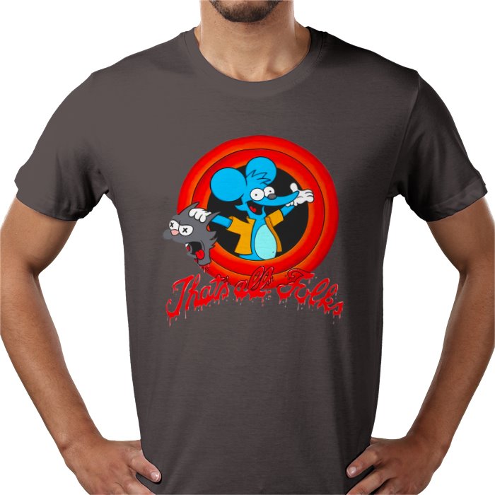 The Simpsons x Looney Tunes — Itchy & Scratchy T-Shirt