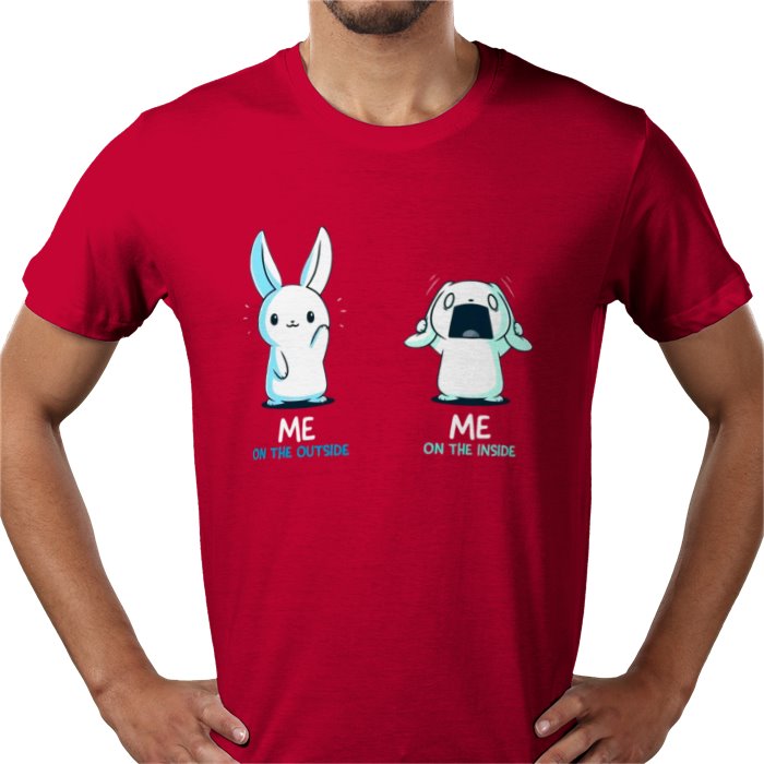 Me On The Outside Vs Inside T-shirt