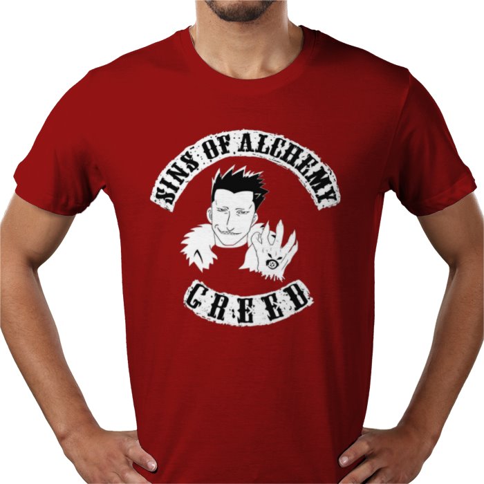 Fullmetal Alchemist Sins of Alchemy T-Shirt | FMA Homunculi Anime Tee