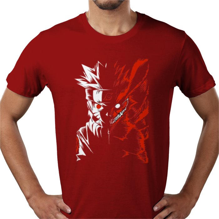 Naruto Nine-Tails T-Shirt | Kurama Fox Spirit Anime Tee