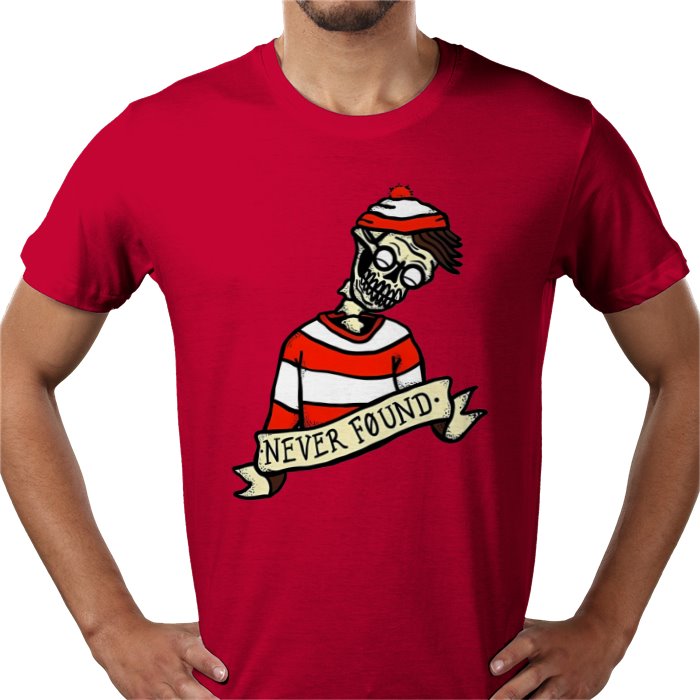 Wheres Wally - Never Found T-shirt