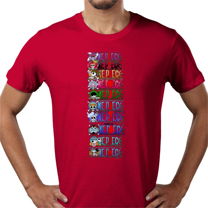 One Piece Stacked Logo T-Shirt | Grand Line Anime Tee