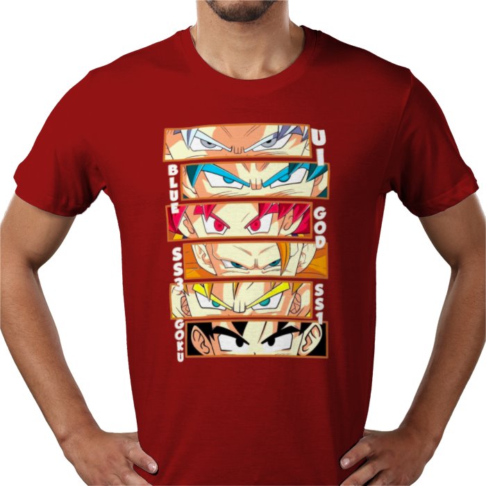 Dragon Ball Z Goku Eyes T-Shirt | Super Saiyan Anime Tee