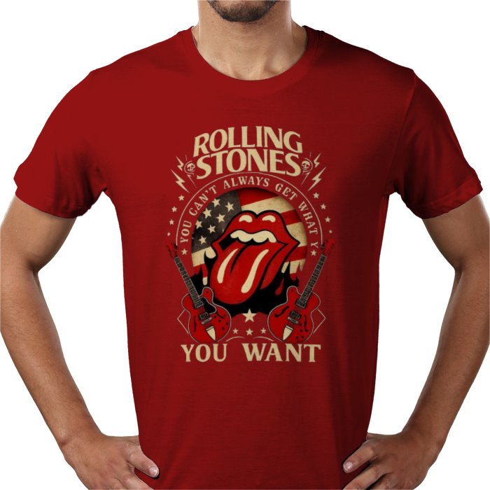 Rolling Stones - You Cant Always Get What You Want T-Shirt