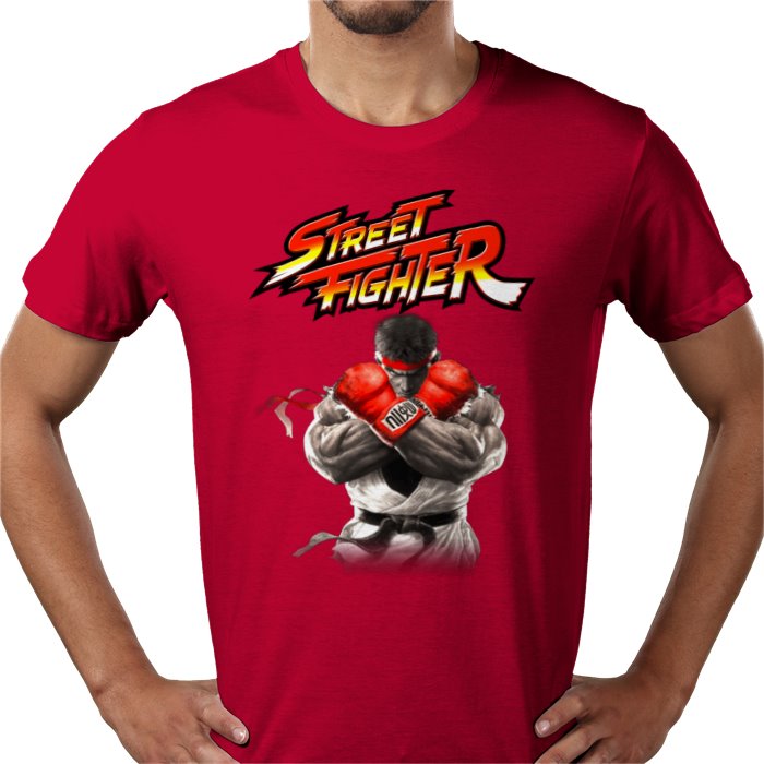 Street Fighter — Ryu Defence Stance T-Shirt