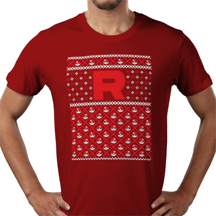 Ugly Jumper Style - Team Rocket Christmas T Shirt