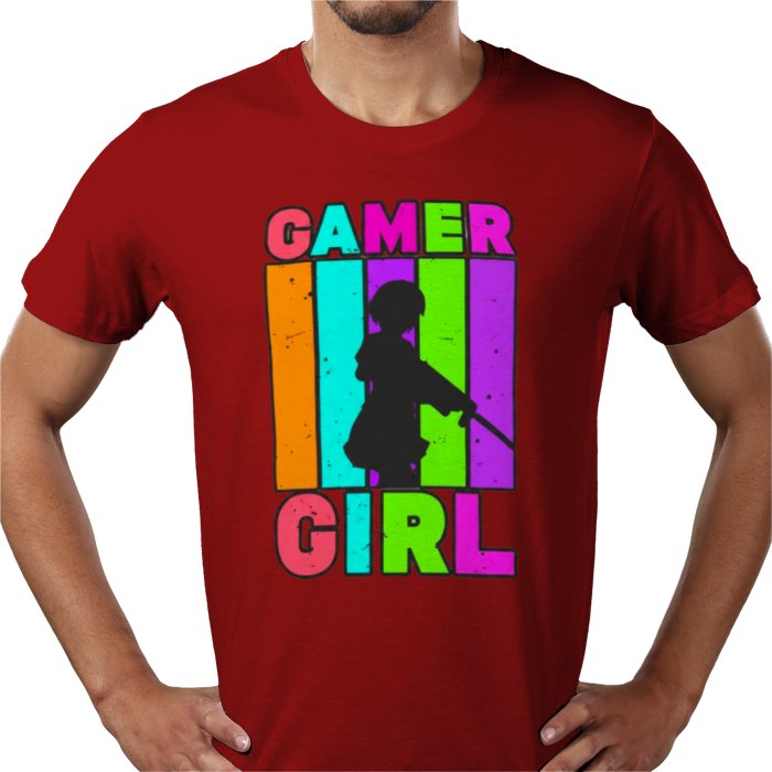 Gamer Girl T-Shirt | Female Gaming Graphic Tee