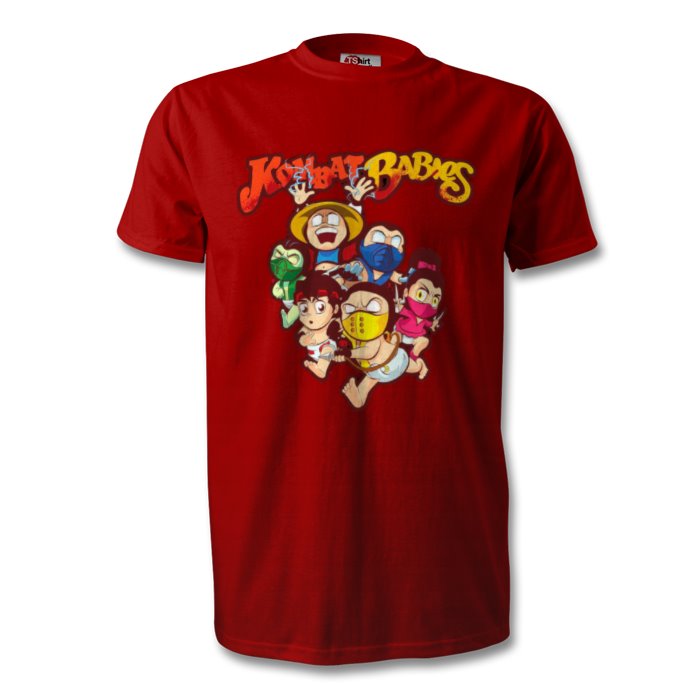 Mortal Kombat Kombat Babies T-Shirt | Chibi MK Gaming Graphic Tee