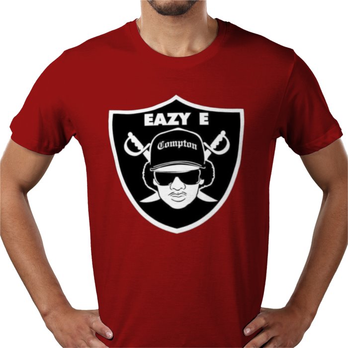 Eazy E - Raiders Badge T-Shirt
