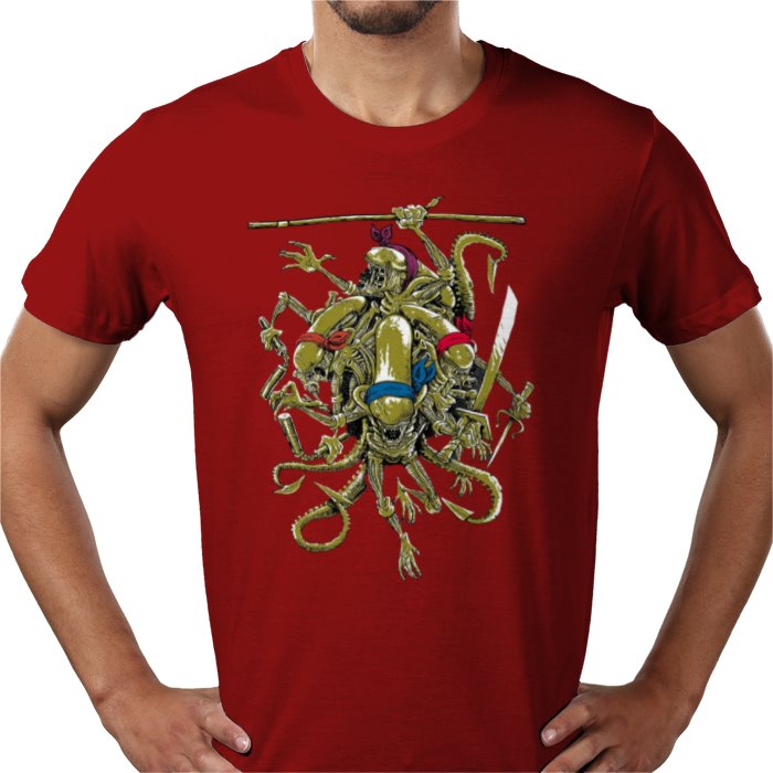 Aliens & Teenage Mutant Ninja Turtles - Teenage Mutant Xenomorph Ninja's T-shirt