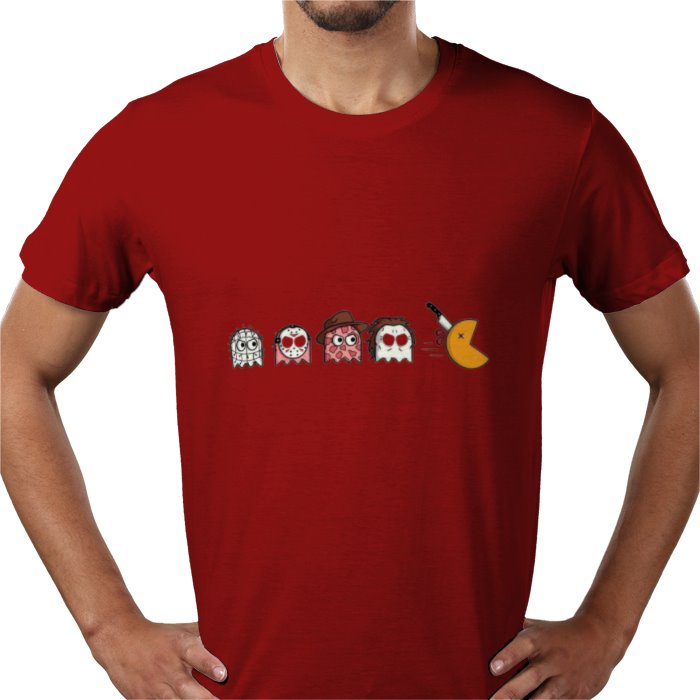 Pacman & Horror Movies - Horror Mashup T-shirt