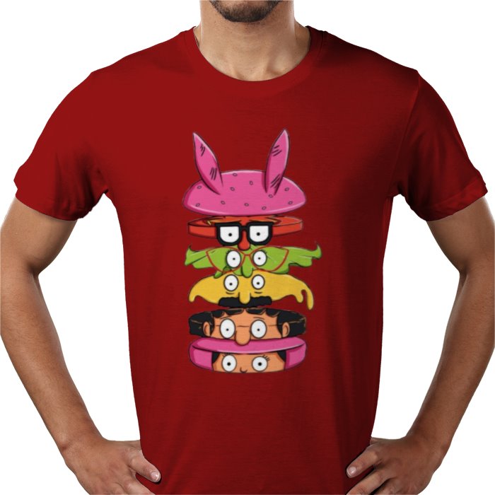 Bobs Burgers - Sliced Burger T-shirt