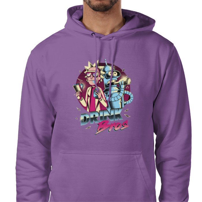 Rick & Morty x Futurama - Drink Bros Value Hoodie