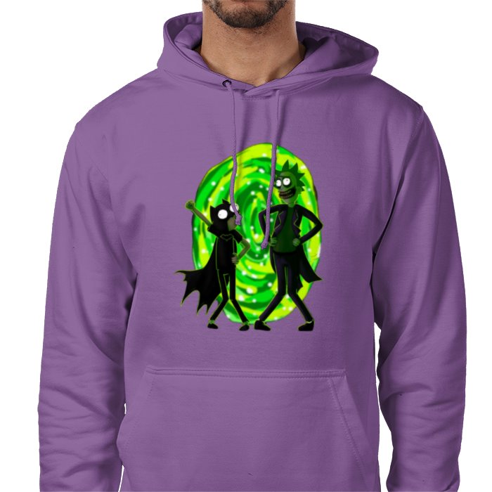 Rick & Morty x Batman - Portal Pose Value Hoodie
