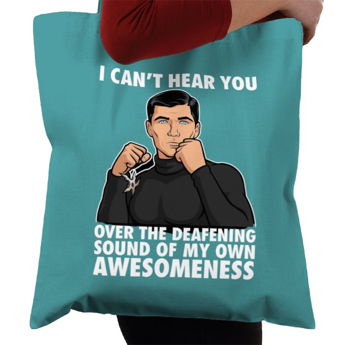 Archer - I Cant Hear You Tote Bag