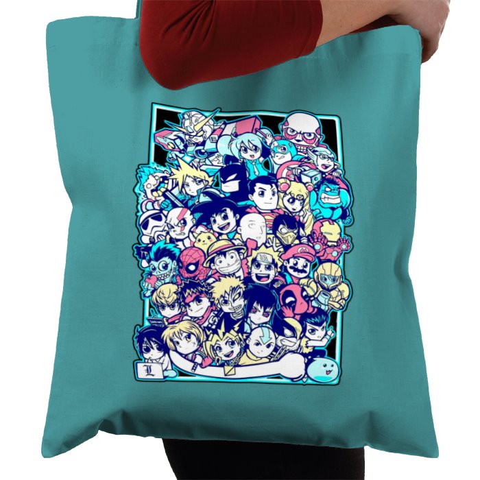 Anime Collage - No.2 Tote Bag
