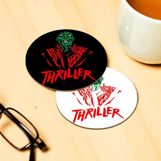 Michael Jackson Thriller Round Coasters