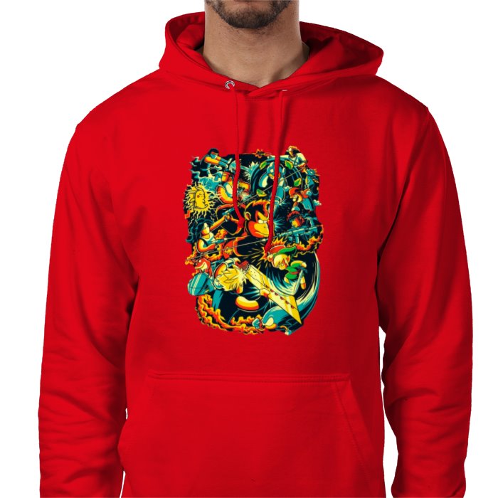 Retro Gamer Collage Value Hoodie