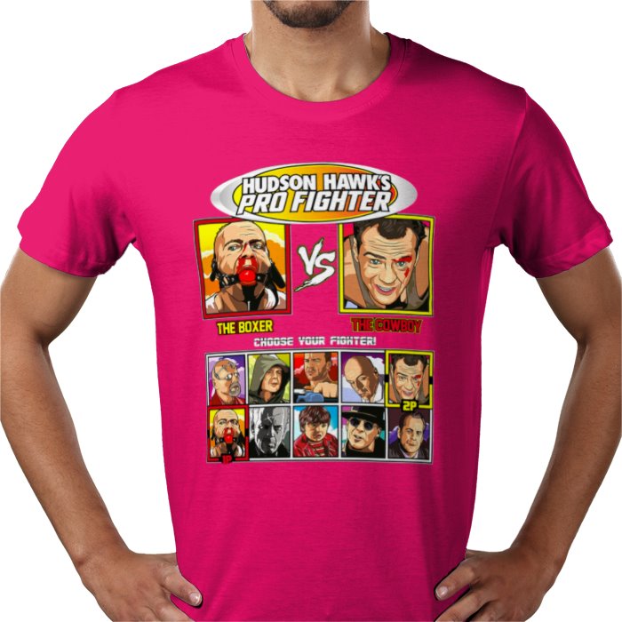 Bruce Willis - Pulp Fiction VS Die Hard T-shirt