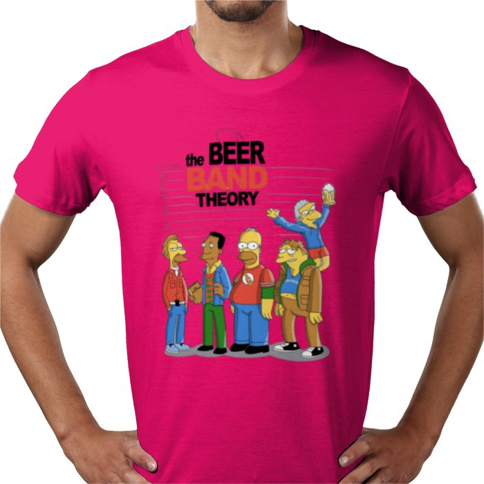 The Simpsons x Big Bang Theory - Beer Band Theory T-shirt