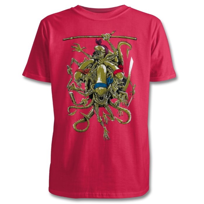 Aliens & Teenage Mutant Ninja Turtles - Teenage Mutant Xenomorph Ninja's T-shirt