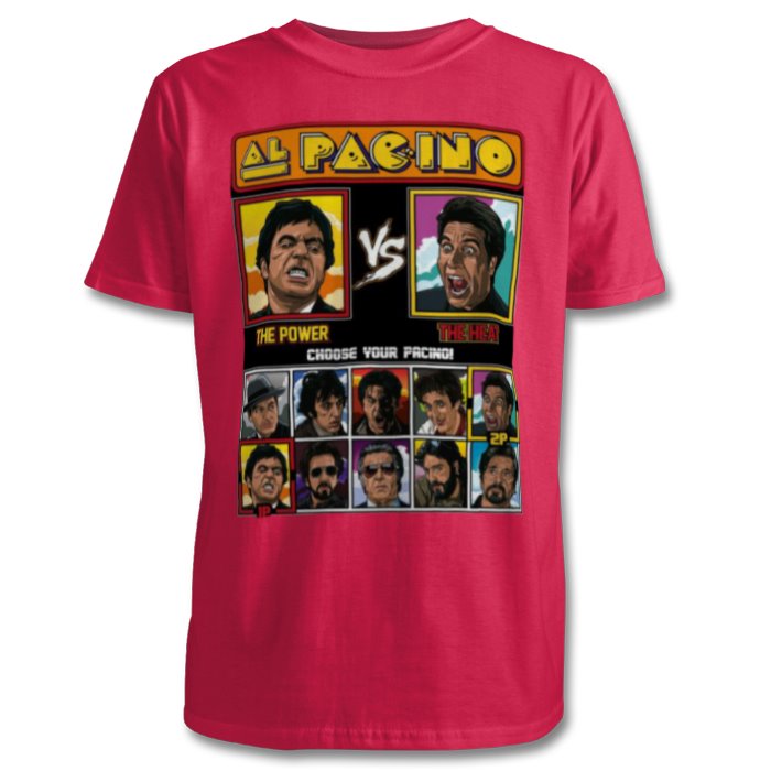 Al Pacino & Pac Man & Street Fighter - Al Pac-ino Fighter T-shirt