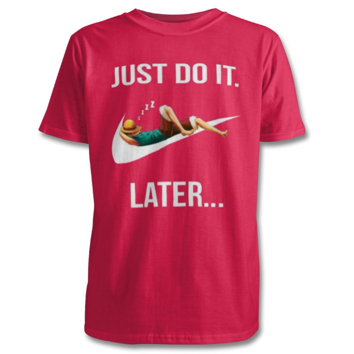 One Piece & Nike - Just Do It Later T-shirt