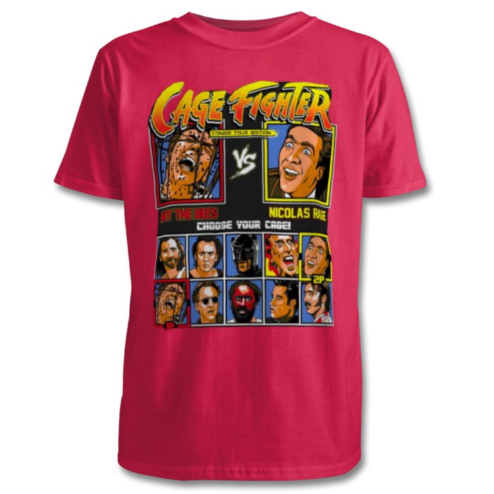 Nicholas Cage & Street Fighter - Cage Fighter T-shirt